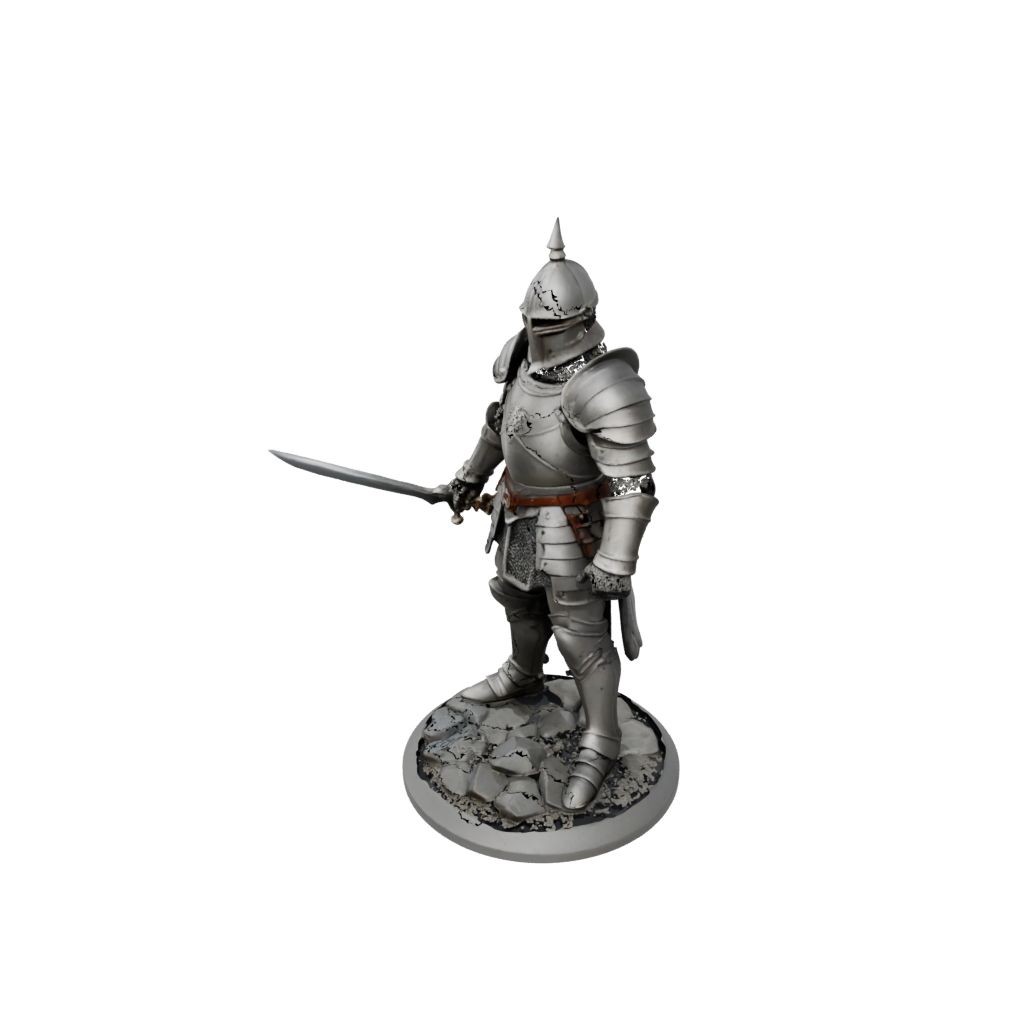 Mini Knight In Full Plate Armor