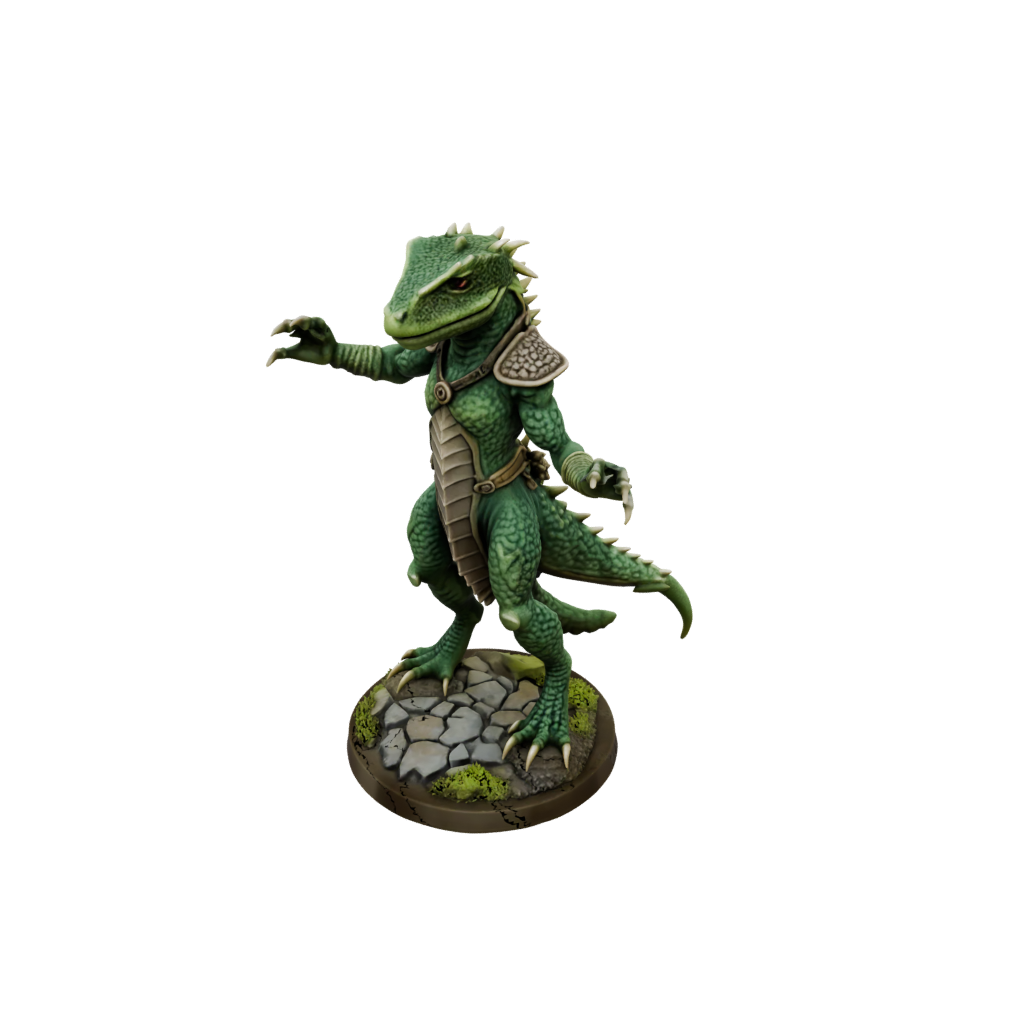 Mini Lizardfolk Hunter