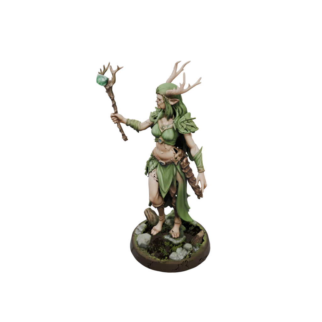 Mini Wood-Elf Druid