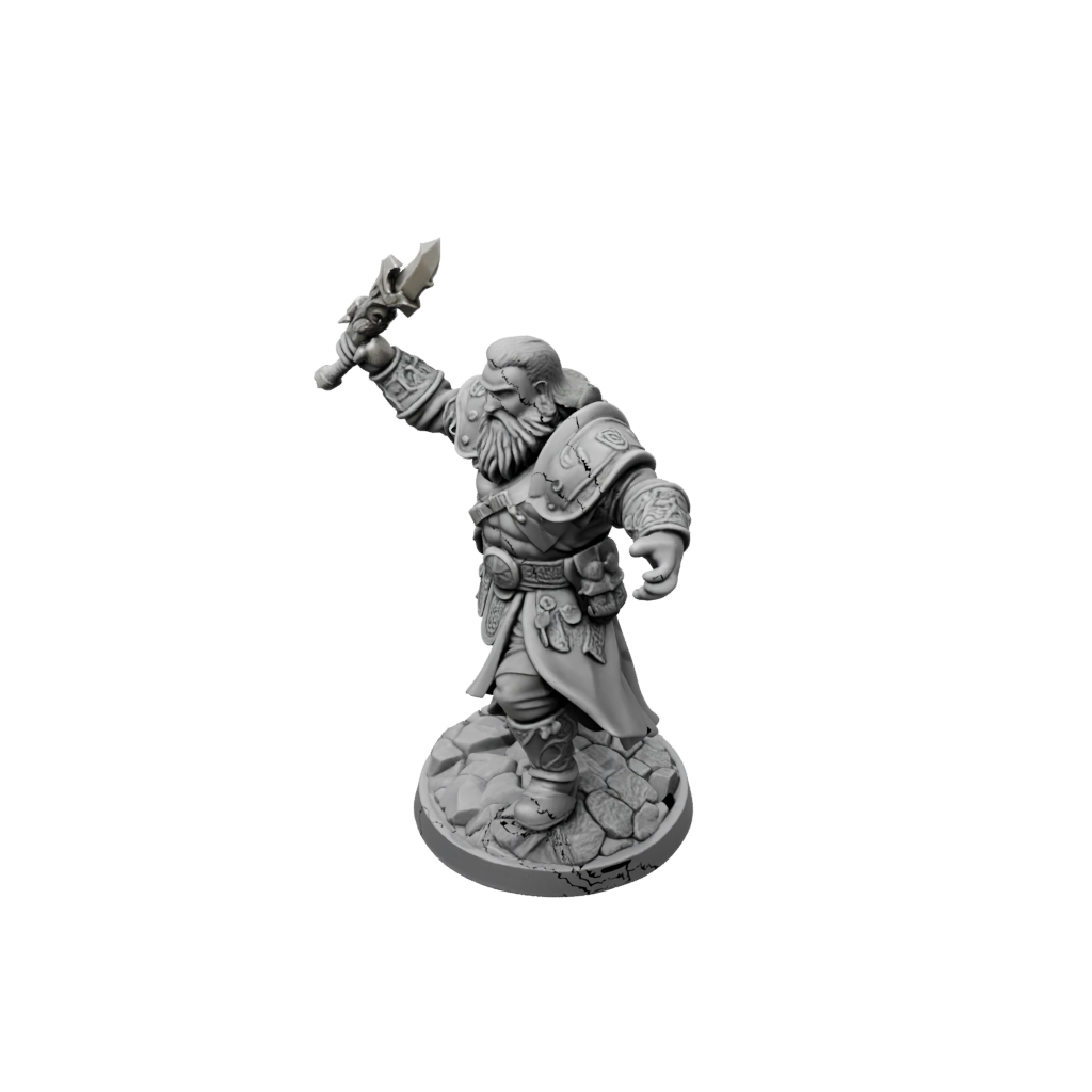 Mini Dwarven Cleric