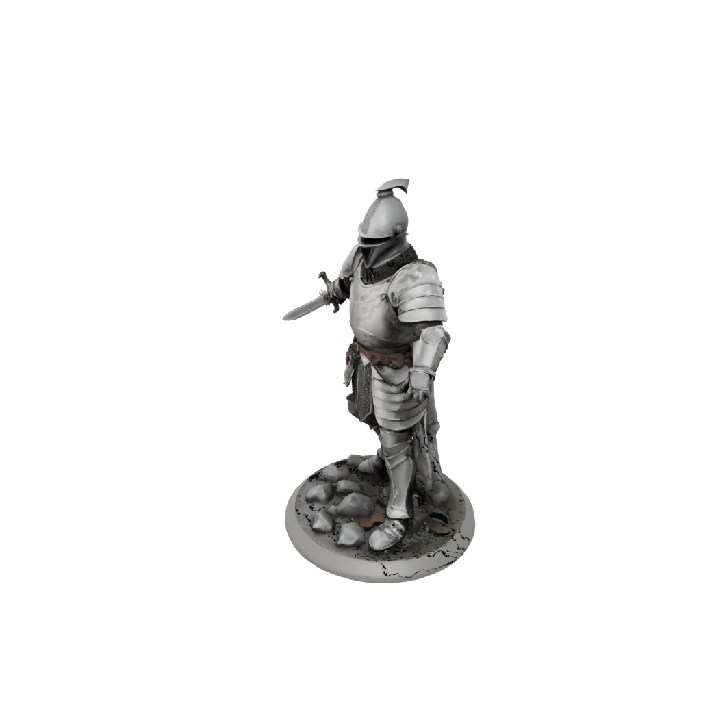 Mini Knight In Full Plate Armor