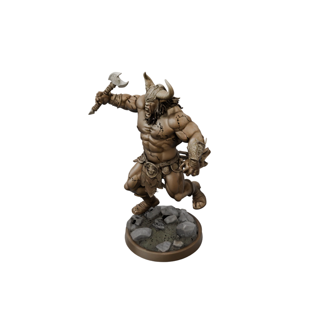 Mini Minotaur Gladiator