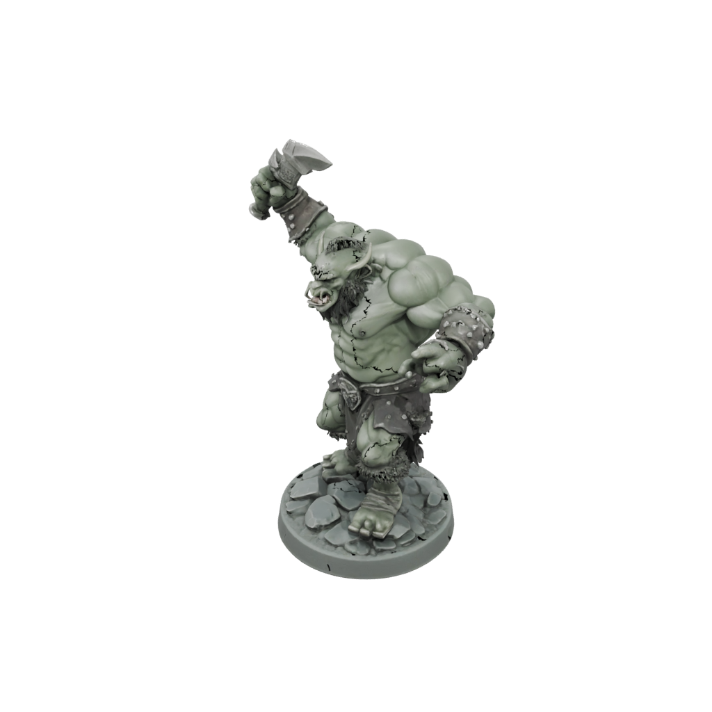 Mini Orc Brute With Cleaver
