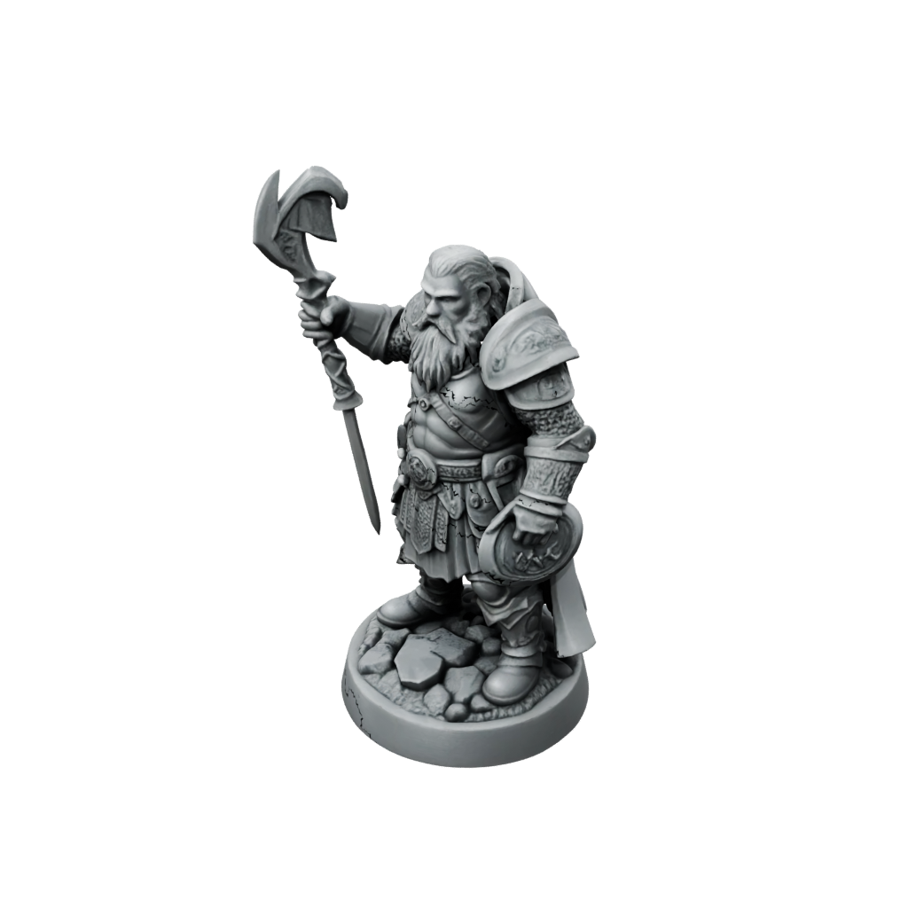 Mini Dwarven Cleric