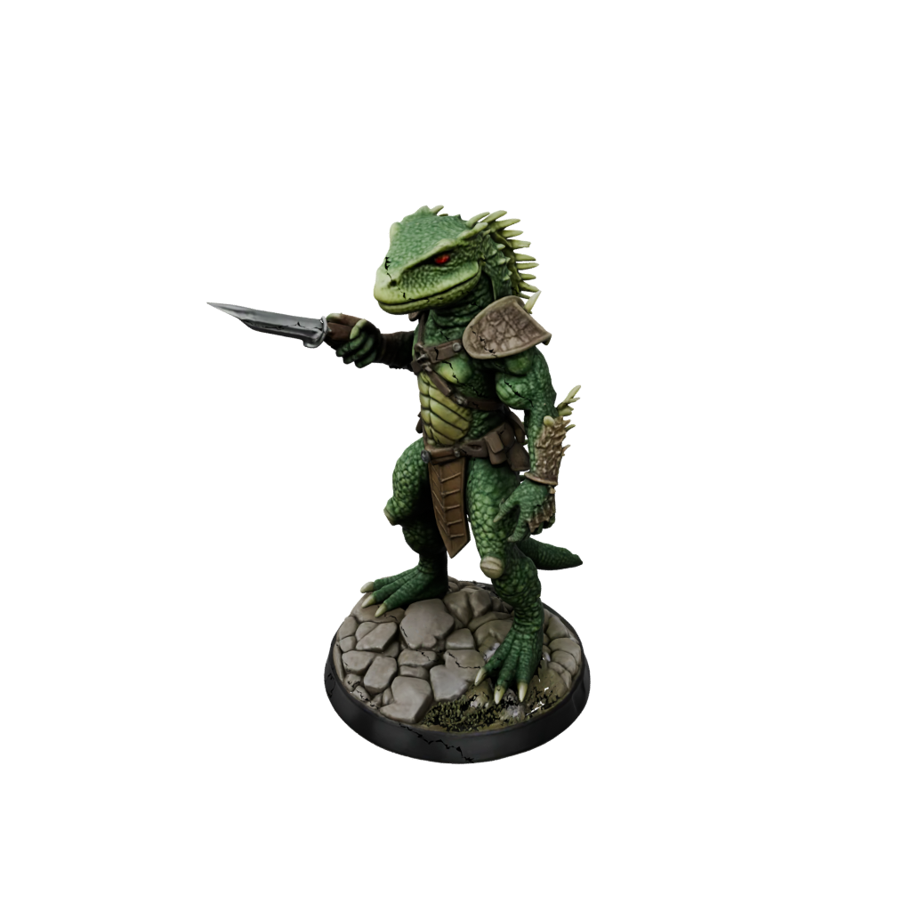 Mini Lizardfolk Hunter