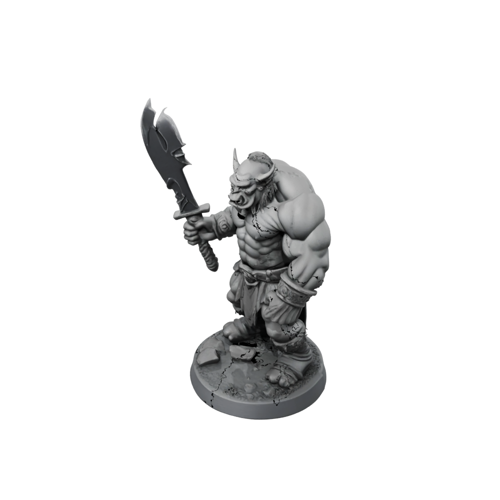 Mini Orc Brute With Cleaver