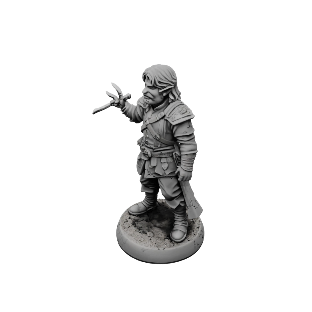 Mini Halfling Bard