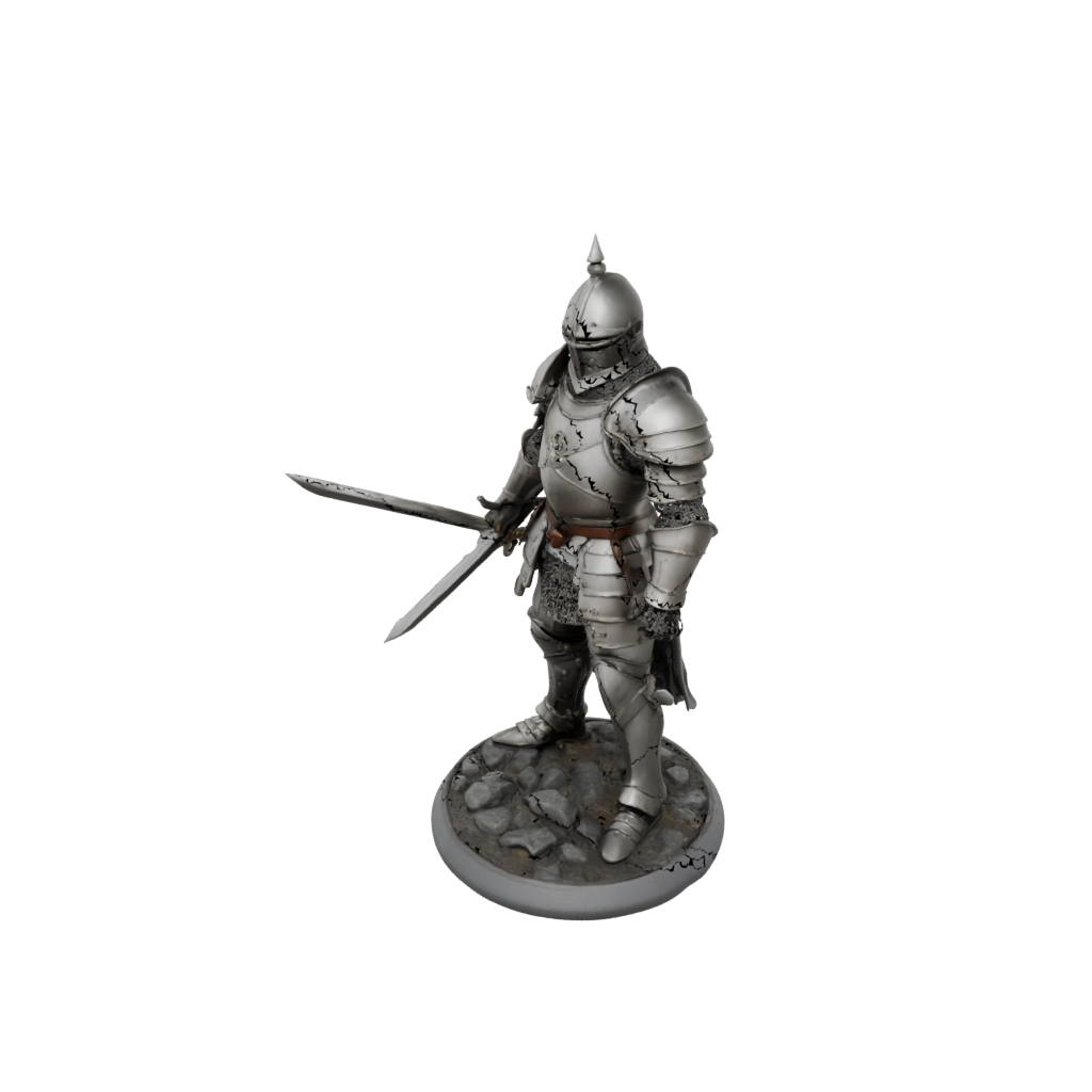 Mini Knight In Full Plate Armor