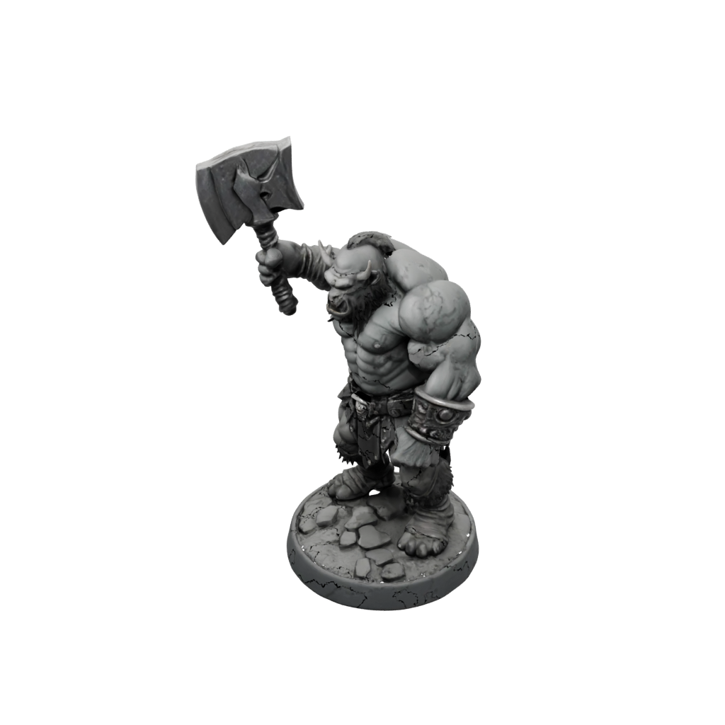 Mini Orc Brute With Cleaver