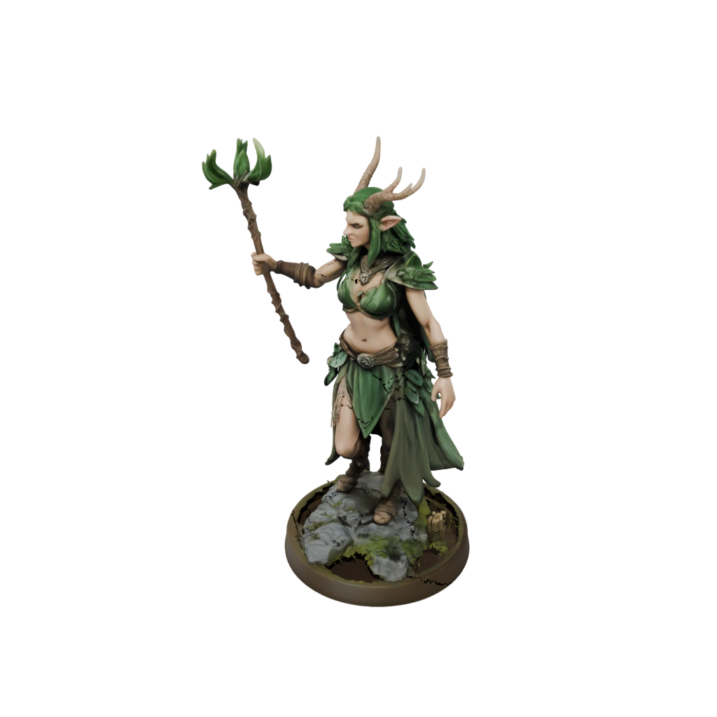 Mini Wood-Elf Druid