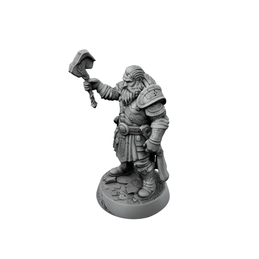 Mini Dwarven Cleric