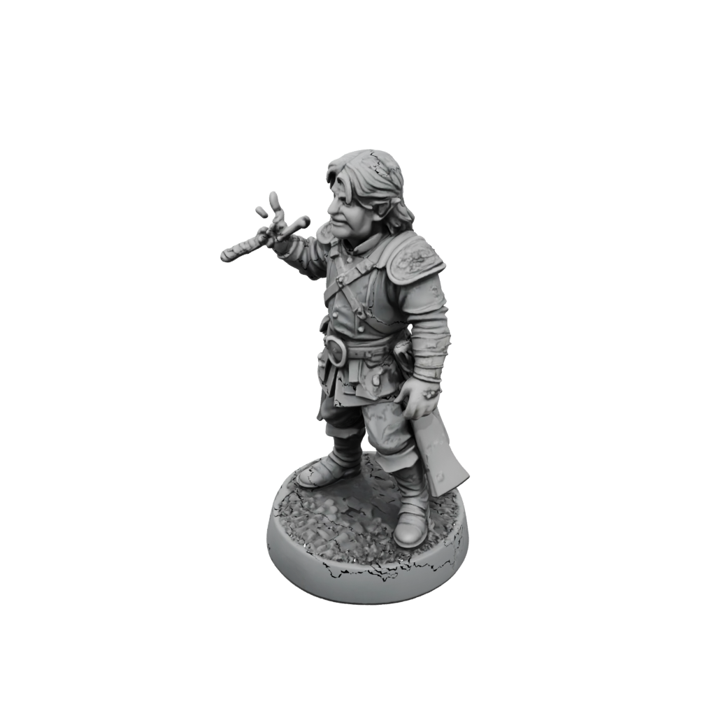 Mini Halfling Bard