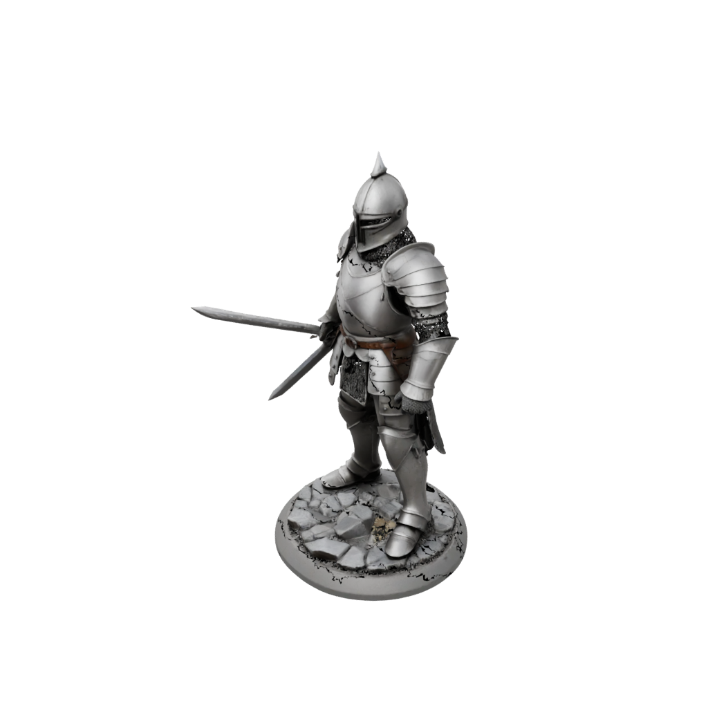 Mini Knight In Full Plate Armor
