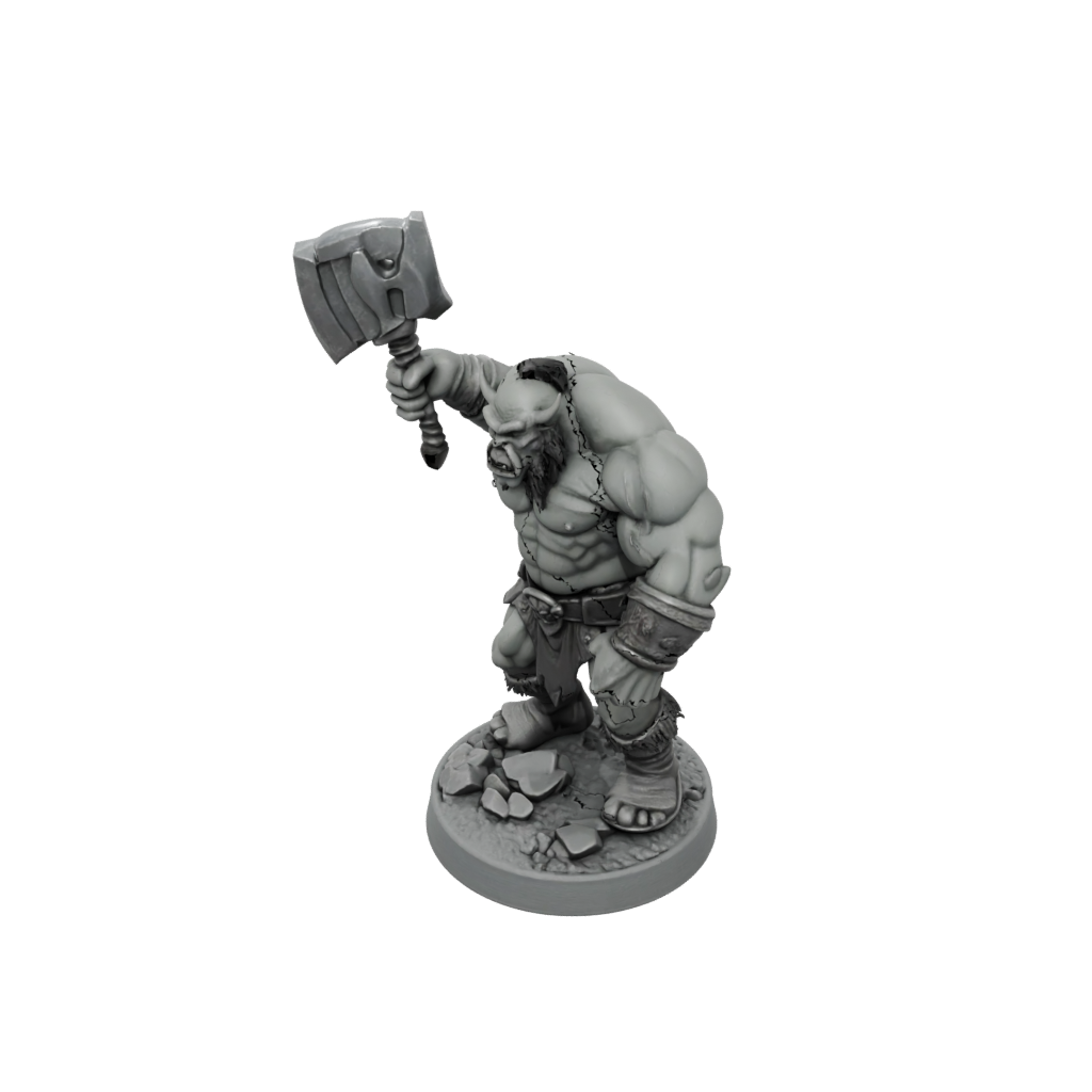 Mini Orc Brute With Cleaver