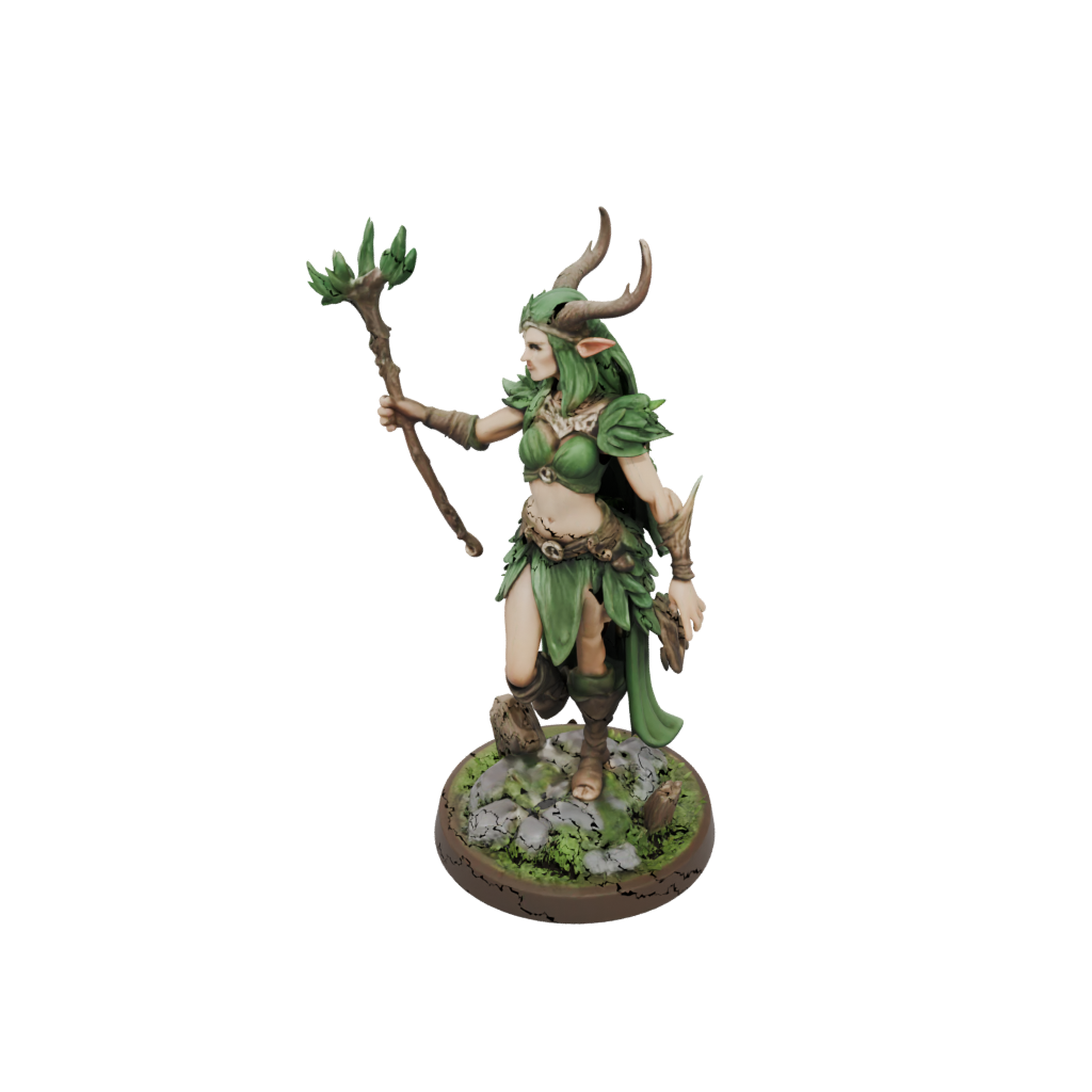 Mini Wood-Elf Druid