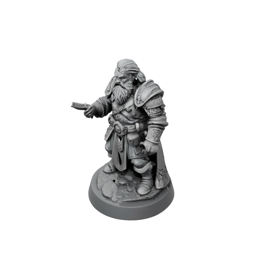 Mini Dwarven Cleric
