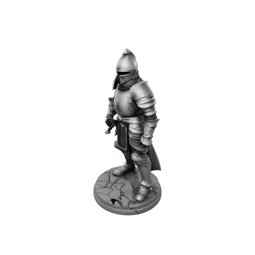 Mini Knight In Full Plate Armor