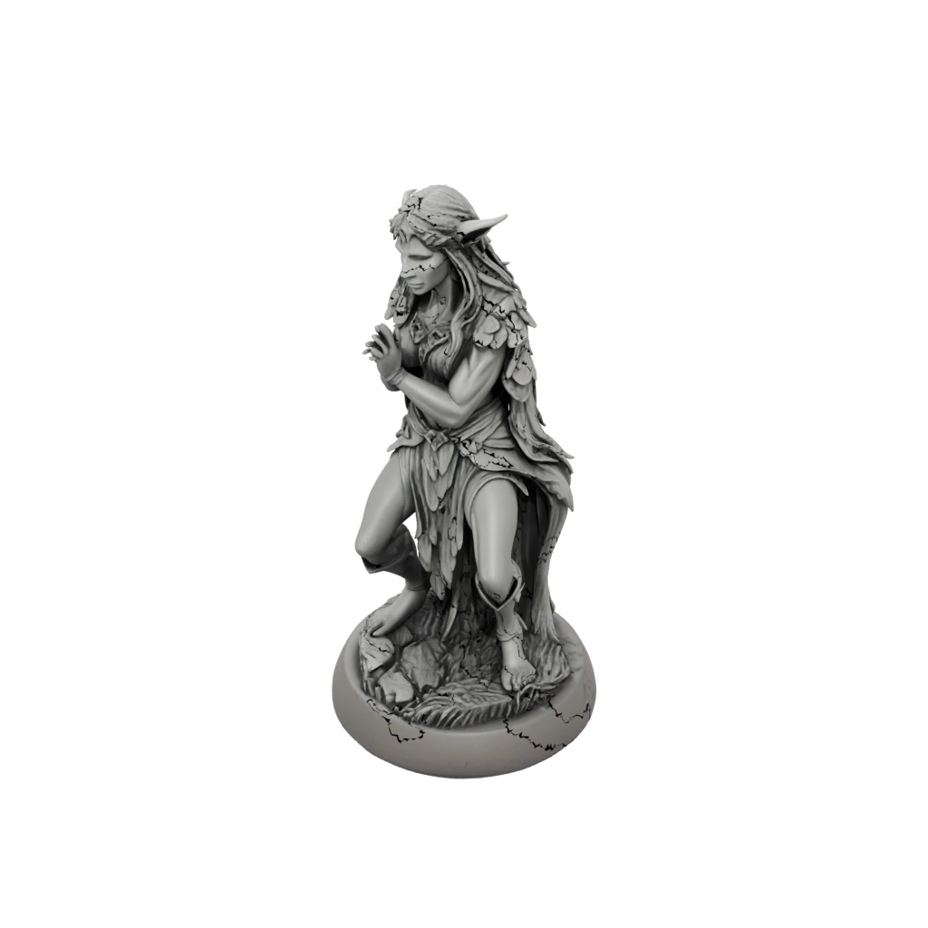 Mini Wood-Elf Druid