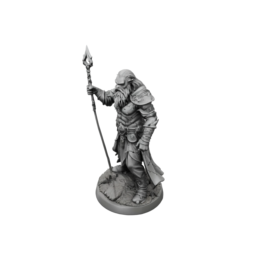Mini Battle Wizard With Staff