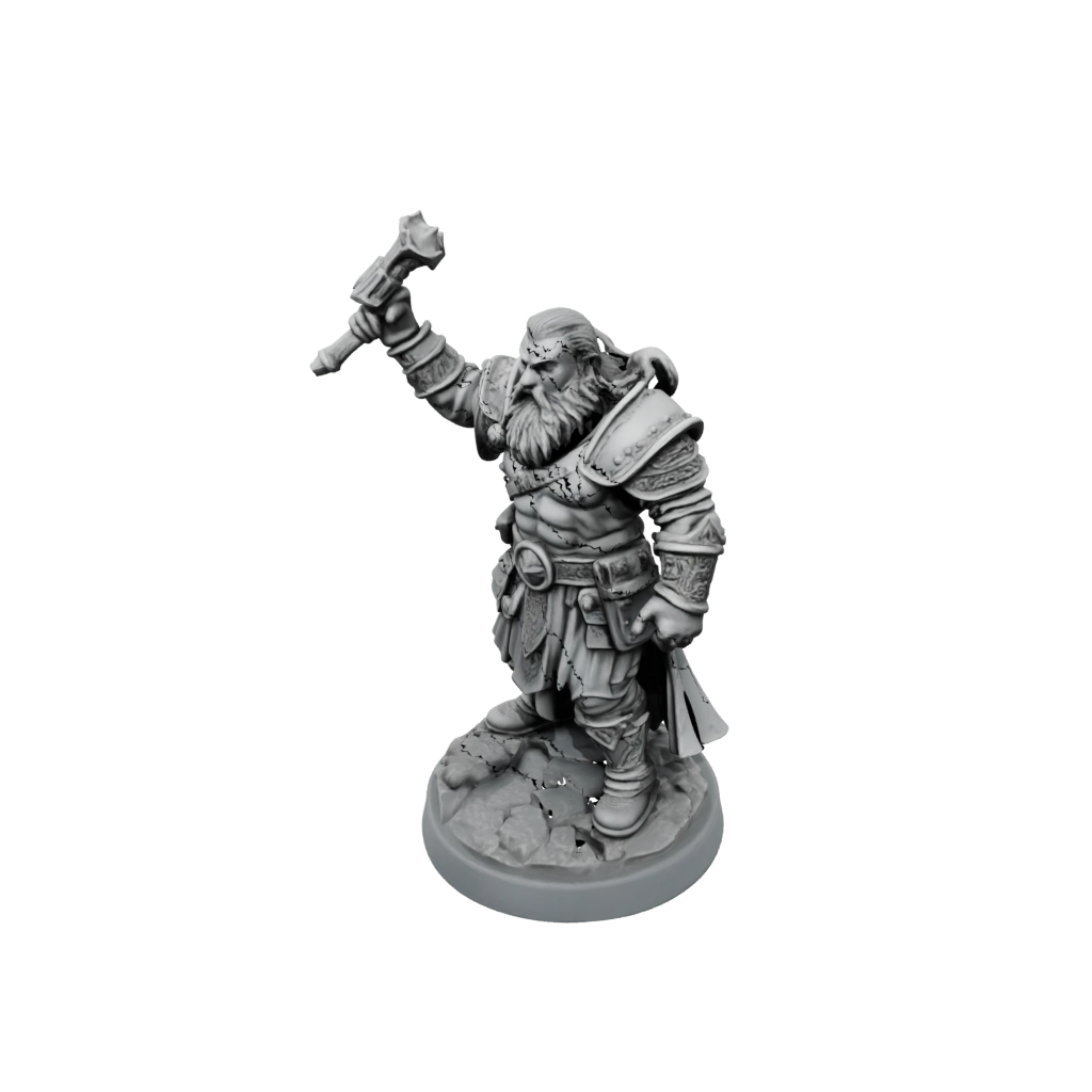 Mini Dwarven Cleric