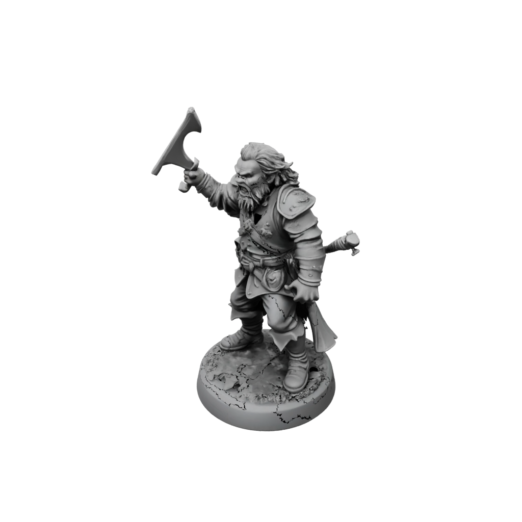 Mini Halfling Bard