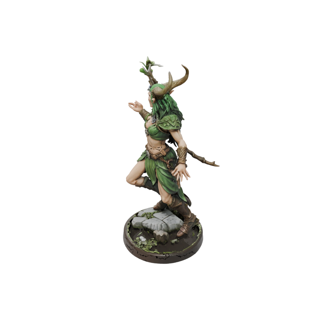 Mini Wood-Elf Druid
