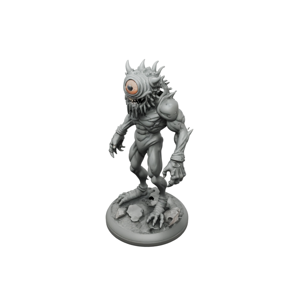 Mini Beholder-Style Floating Eye Tyrant