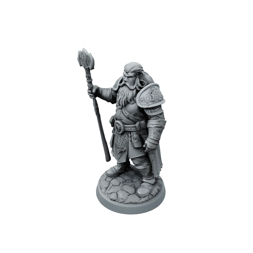 Mini Dwarven Cleric