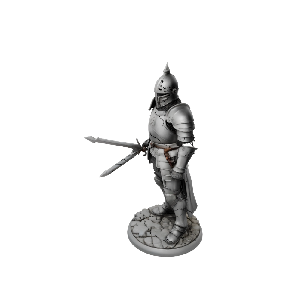 Mini Knight In Full Plate Armor