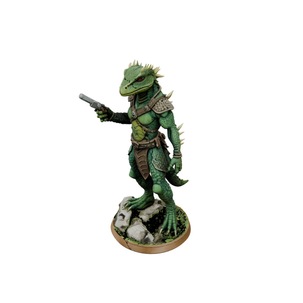 Mini Lizardfolk Hunter