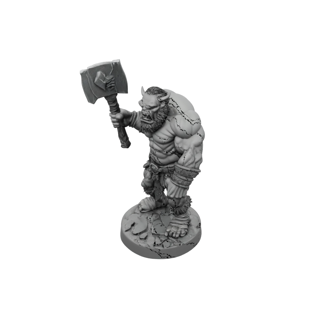 Mini Orc Brute With Cleaver