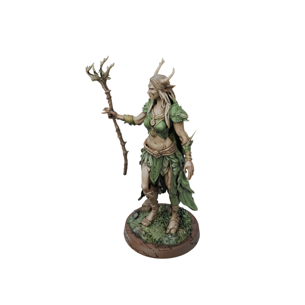 Mini Wood-Elf Druid