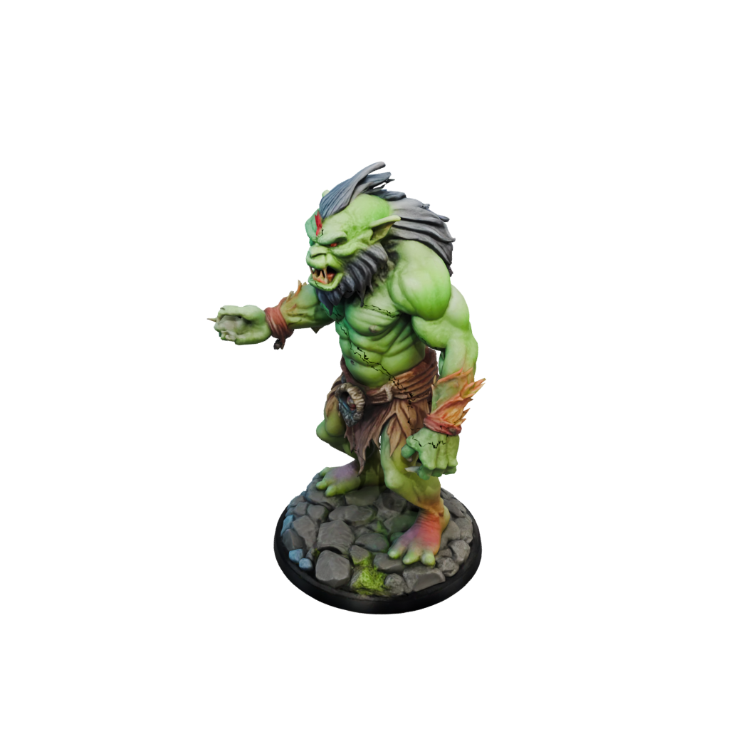 Neon Cave Troll
