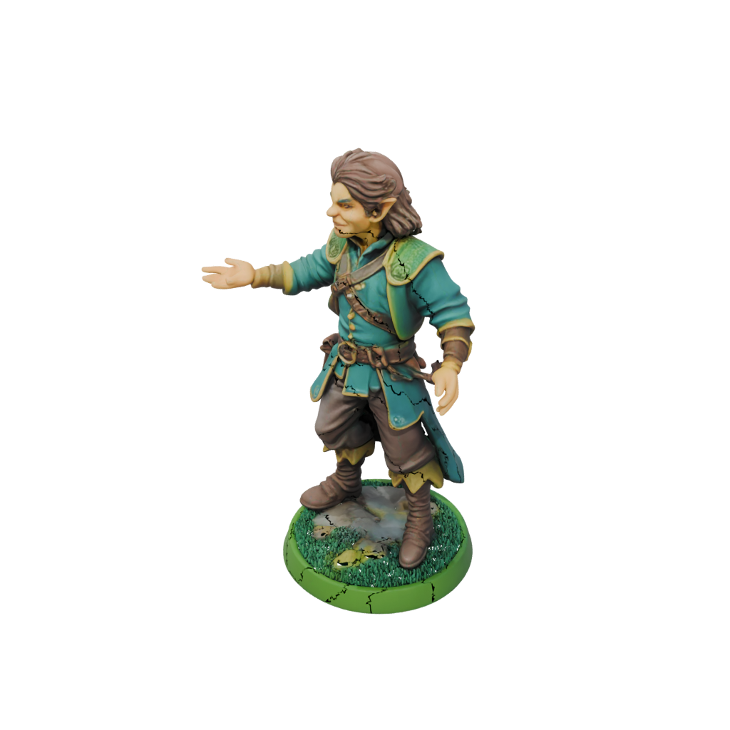 Neon Halfling Bard
