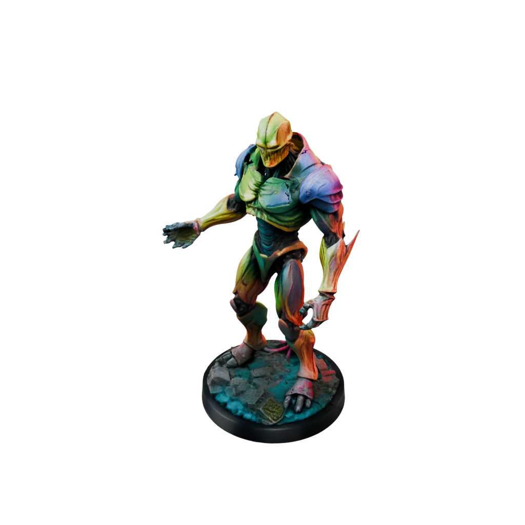 Neon Iron Golem