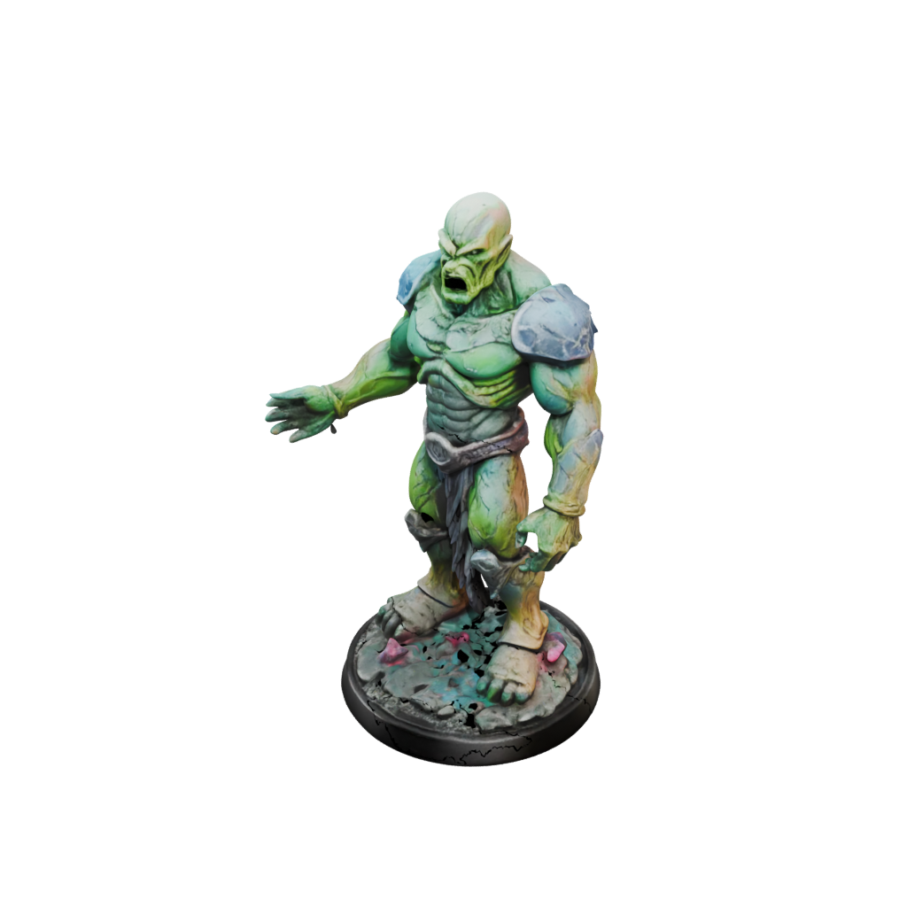 Neon Stone Golem