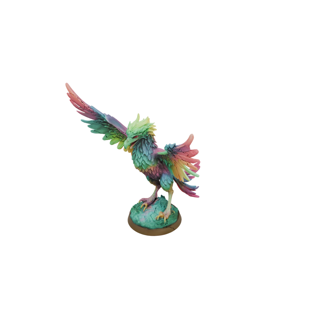 Neon Winged Griffin