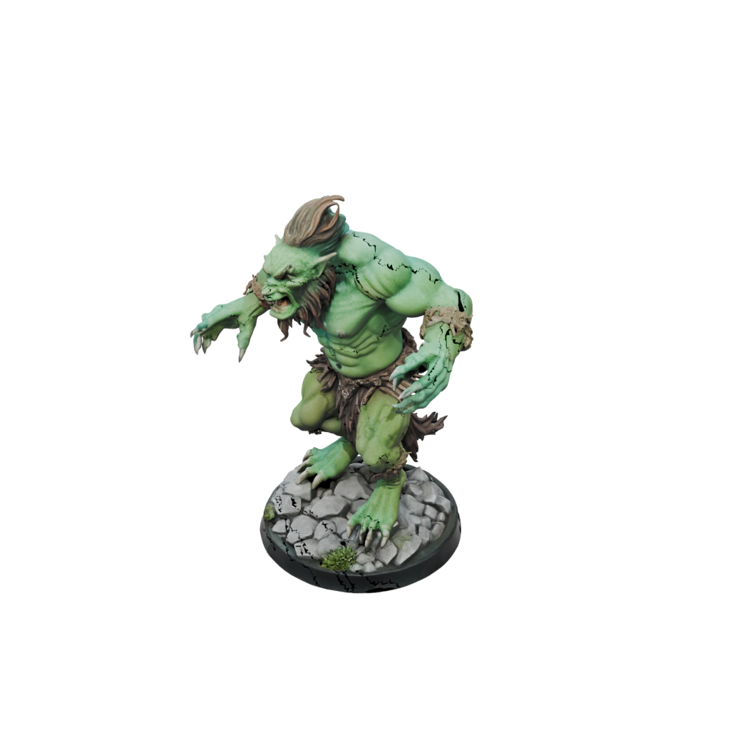 Neon Cave Troll