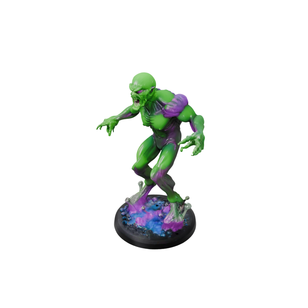 Neon Gelatinous Cube Ooze