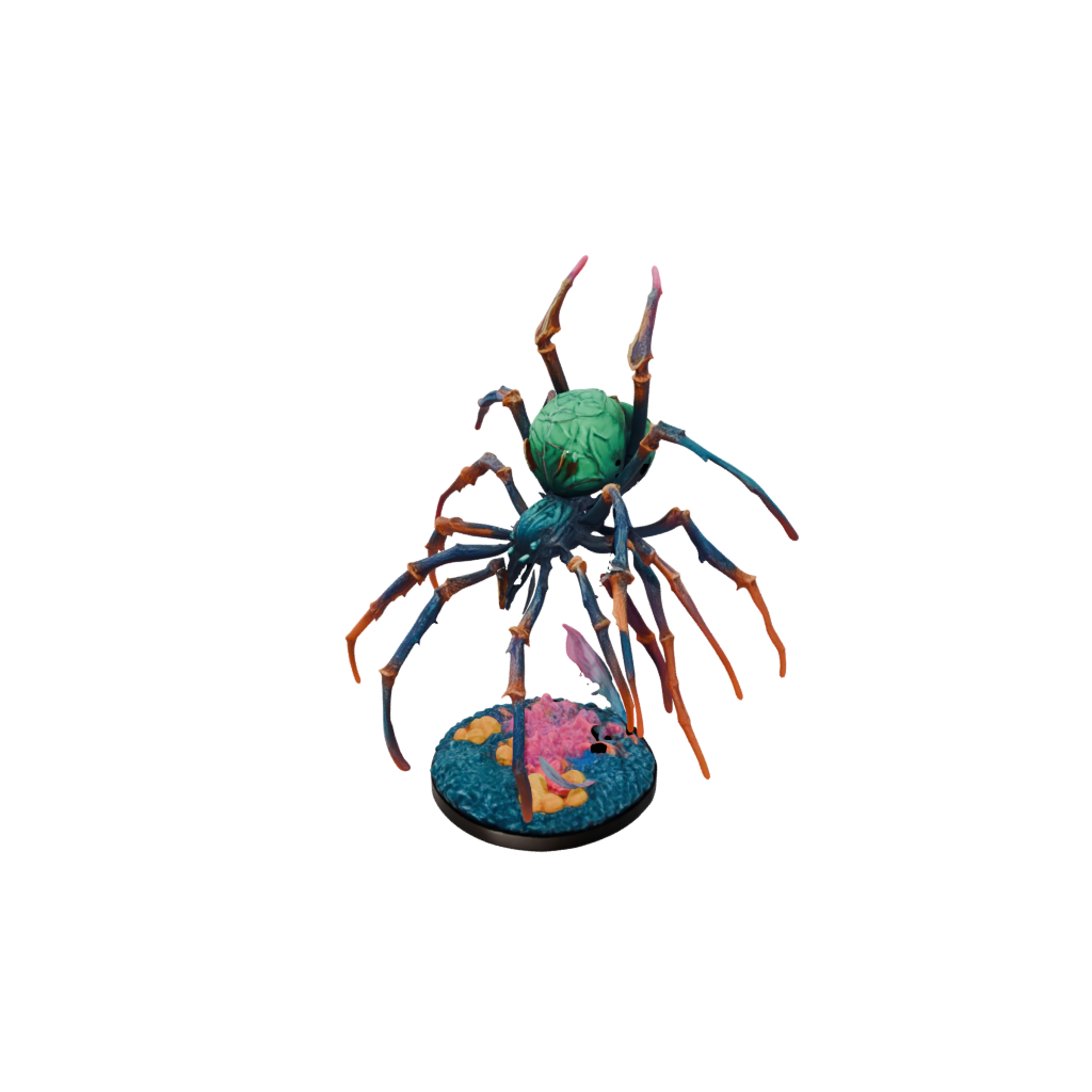 Neon Giant Spider
