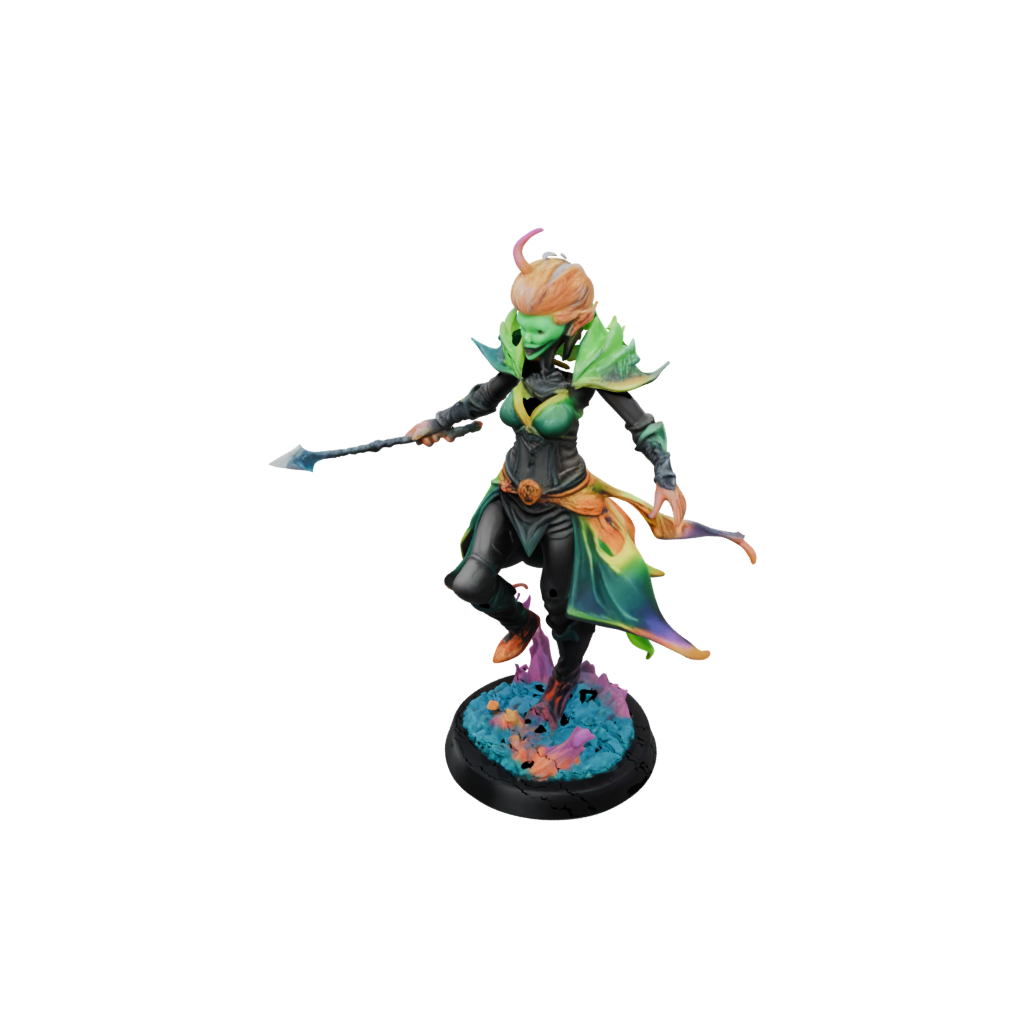 Neon Necromancer Summoner