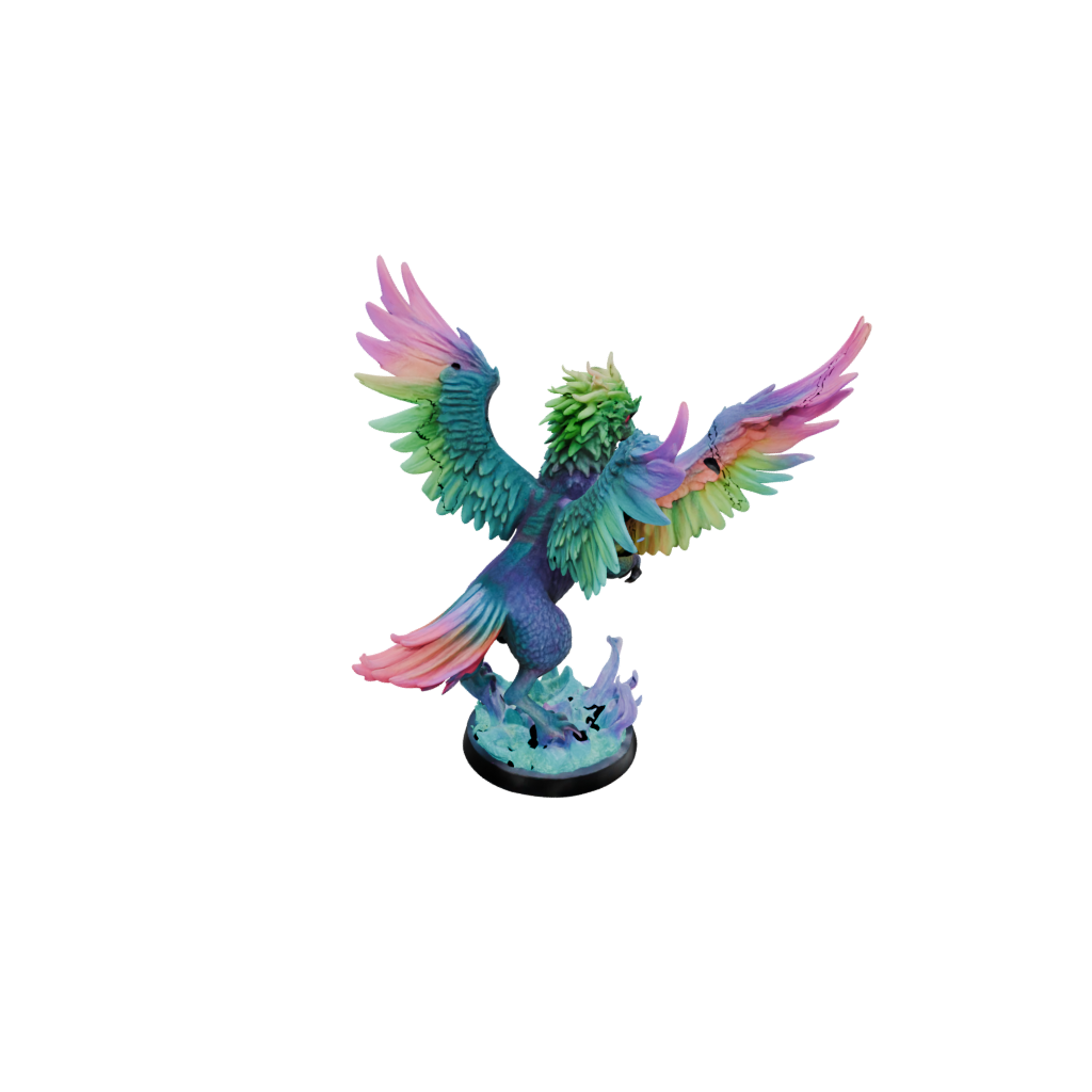 Neon Winged Griffin