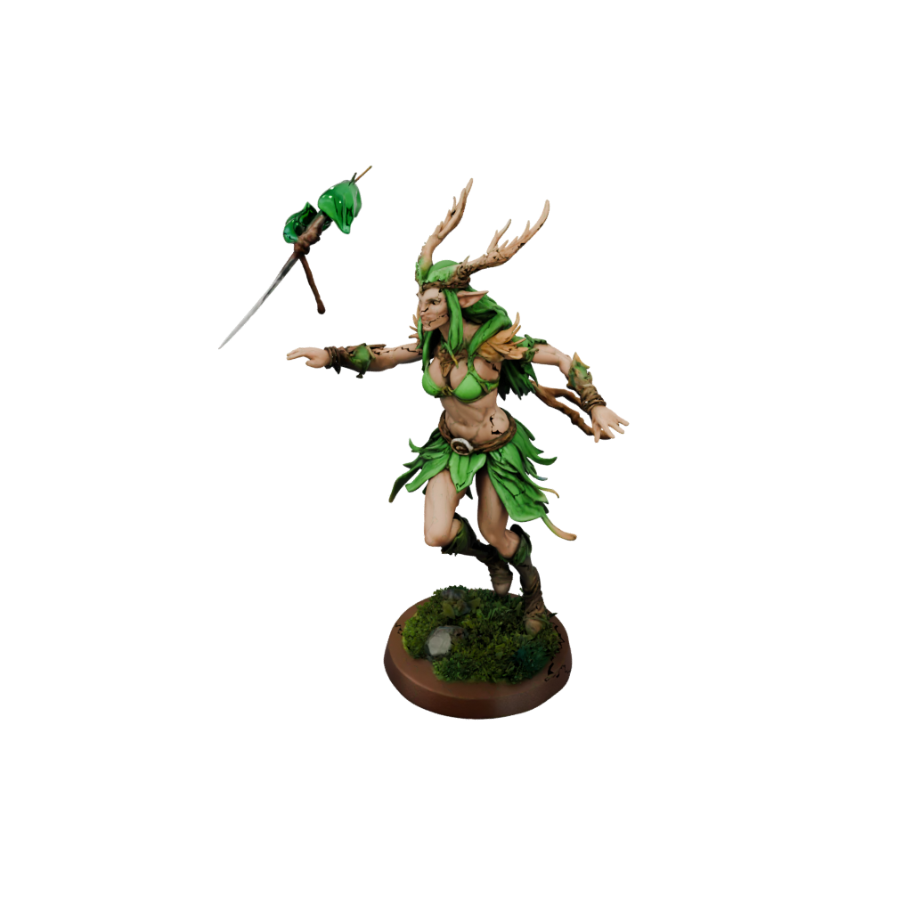 Neon Wood-Elf Druid