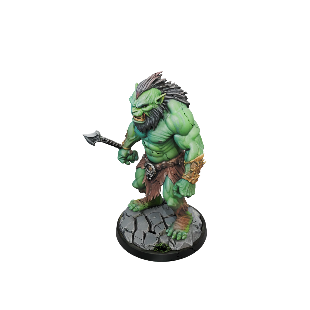 Neon Cave Troll