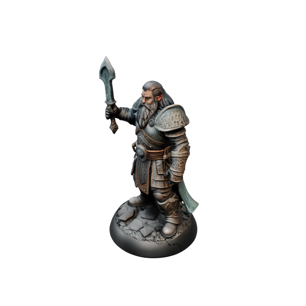 Neon Dwarven Cleric