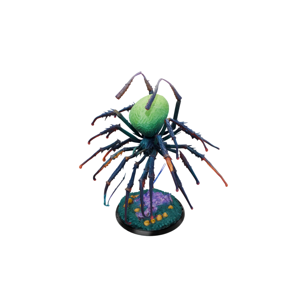Neon Giant Spider