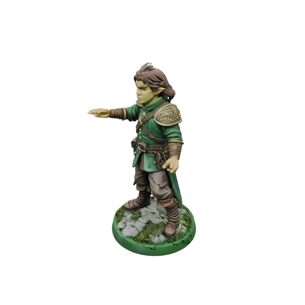 Neon Halfling Bard