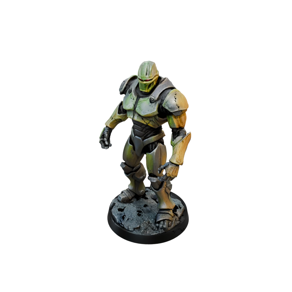 Neon Iron Golem