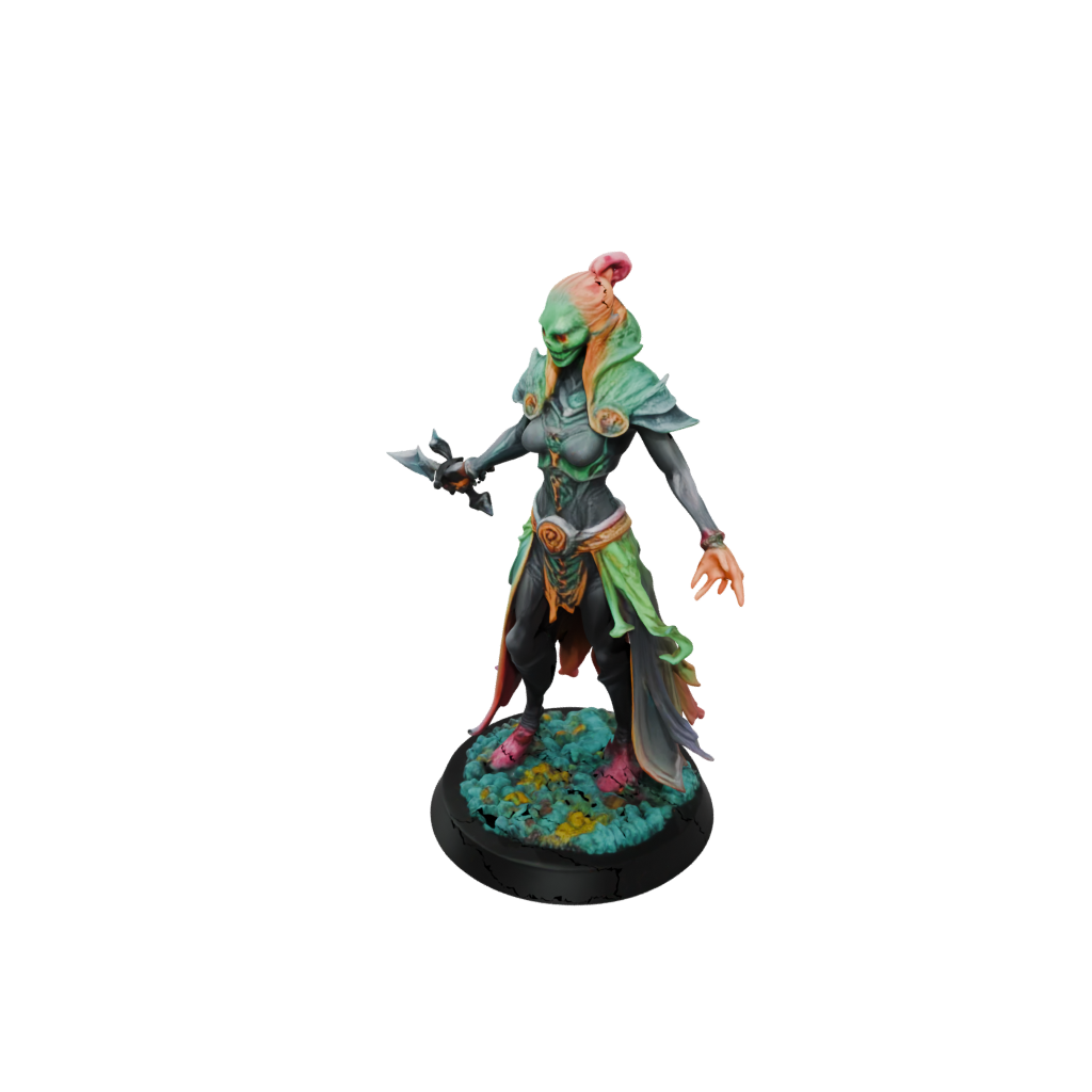 Neon Necromancer Summoner