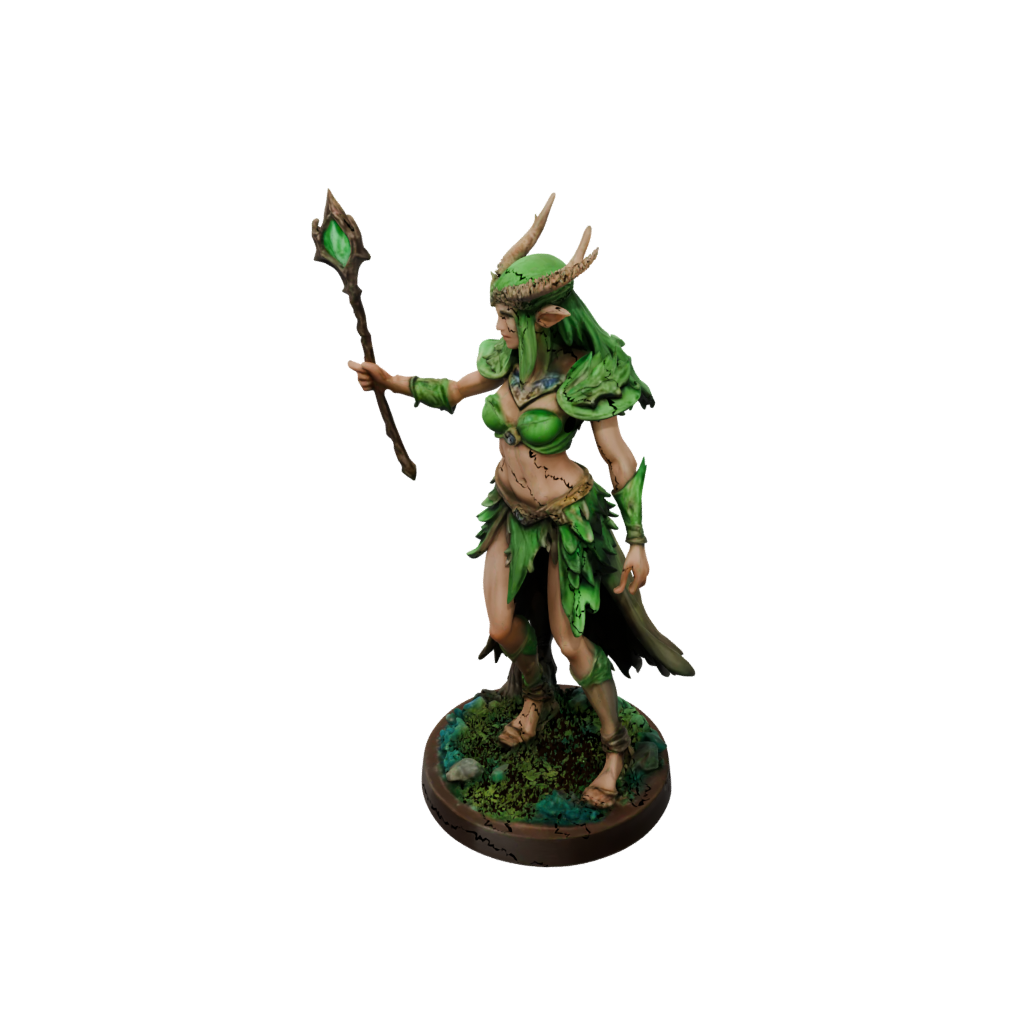 Neon Wood-Elf Druid